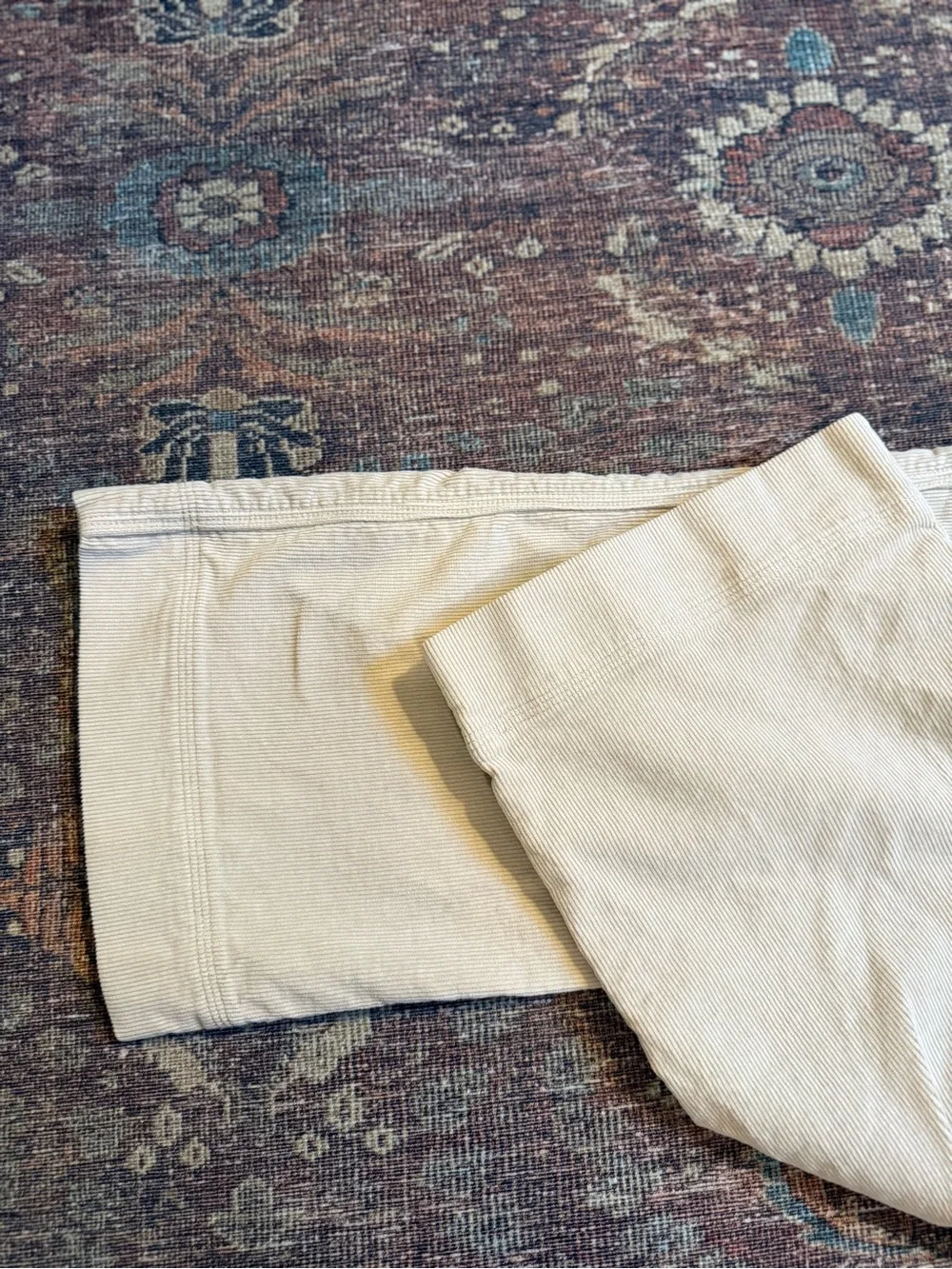 Patagonia Wide Leg Pants in Light Tan/Cream